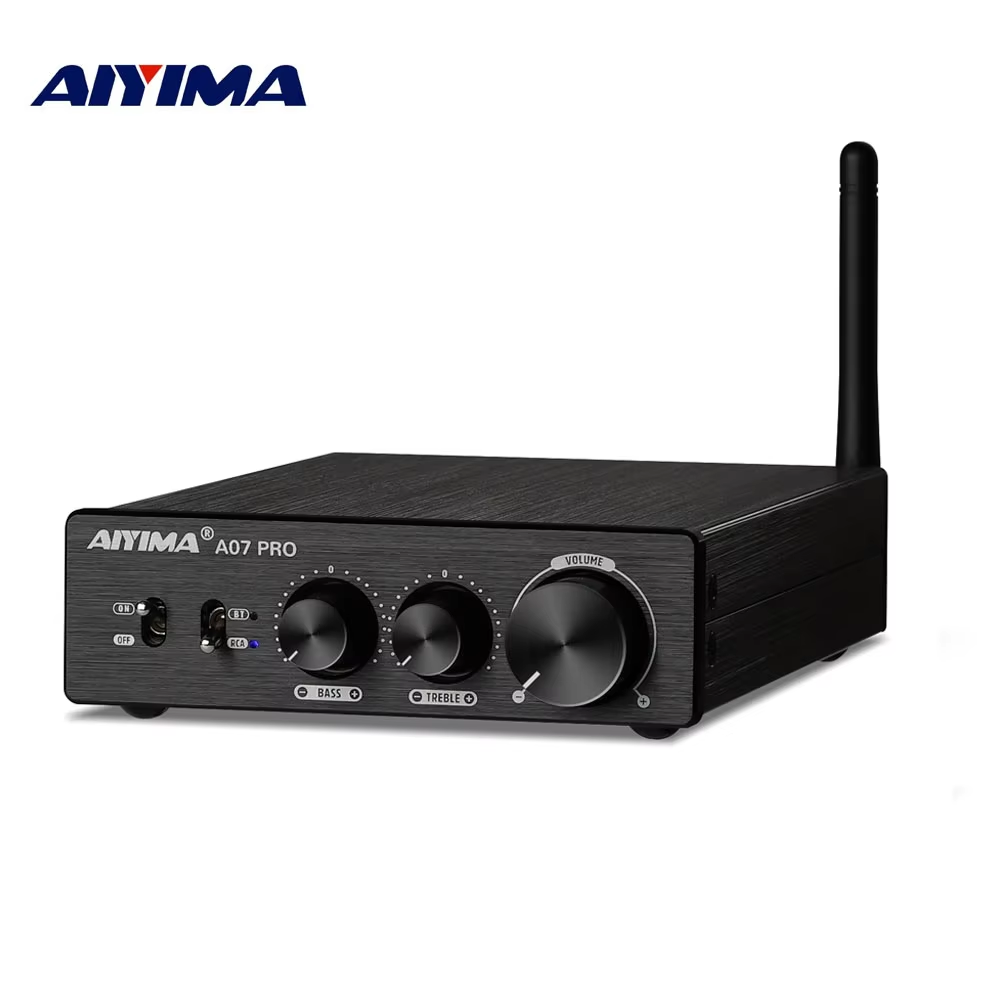Es9018 Dac - AIYIMA A07 PRO Wzmacniacz Bluetooth TPA3255