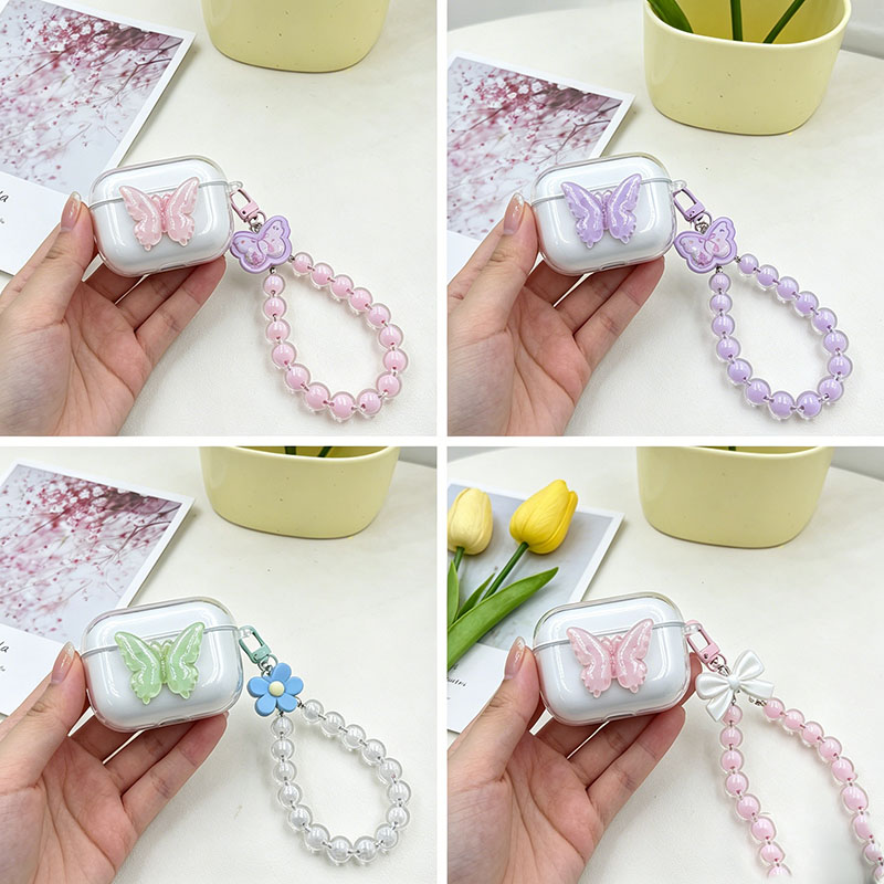 Diy Headphone - Etui z koronką w kształcie motyla