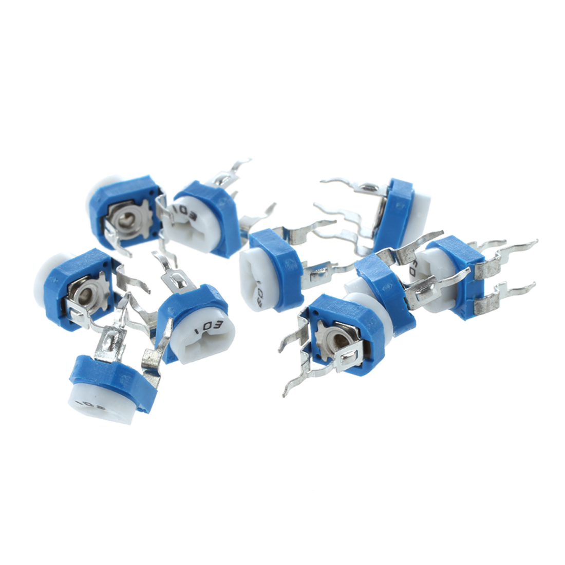 Potentiometer 10K - AA80 10X 6mm 10k omów Poziomy