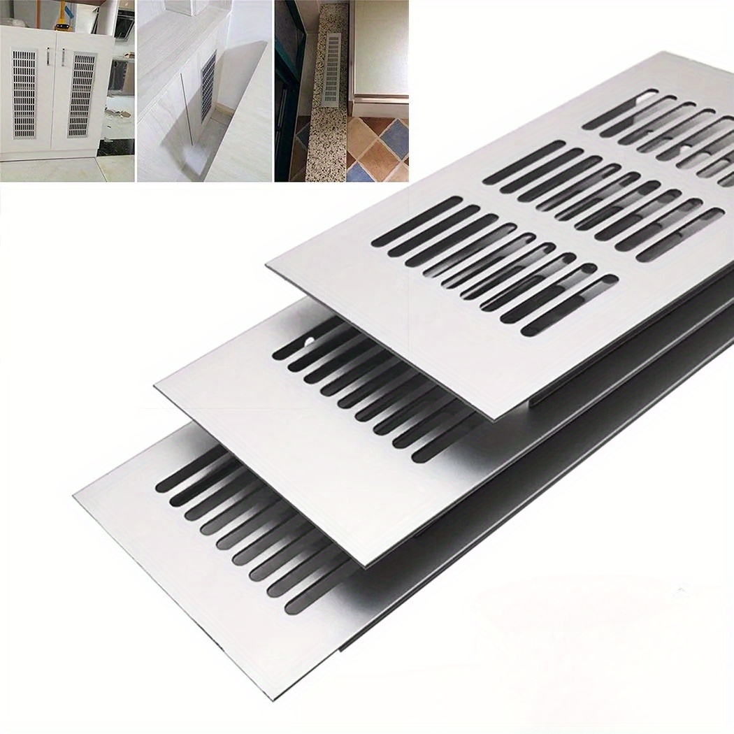 Ventilation Grille Aluminum - 2 szt. kratka wentylacyjna 80 mm