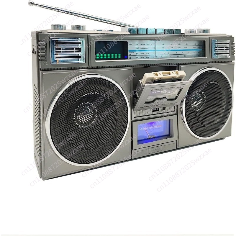 Usb Sound Card - Retro Głośnik Bluetooth Stereo Subwoofer z