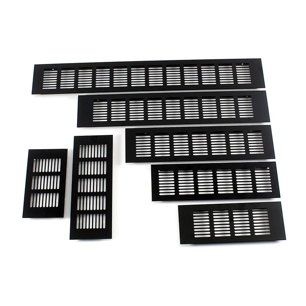 Ventilation Grille Aluminum - 80mm Kratki wentylacyjne Aluminiowa prostokątna oddychająca