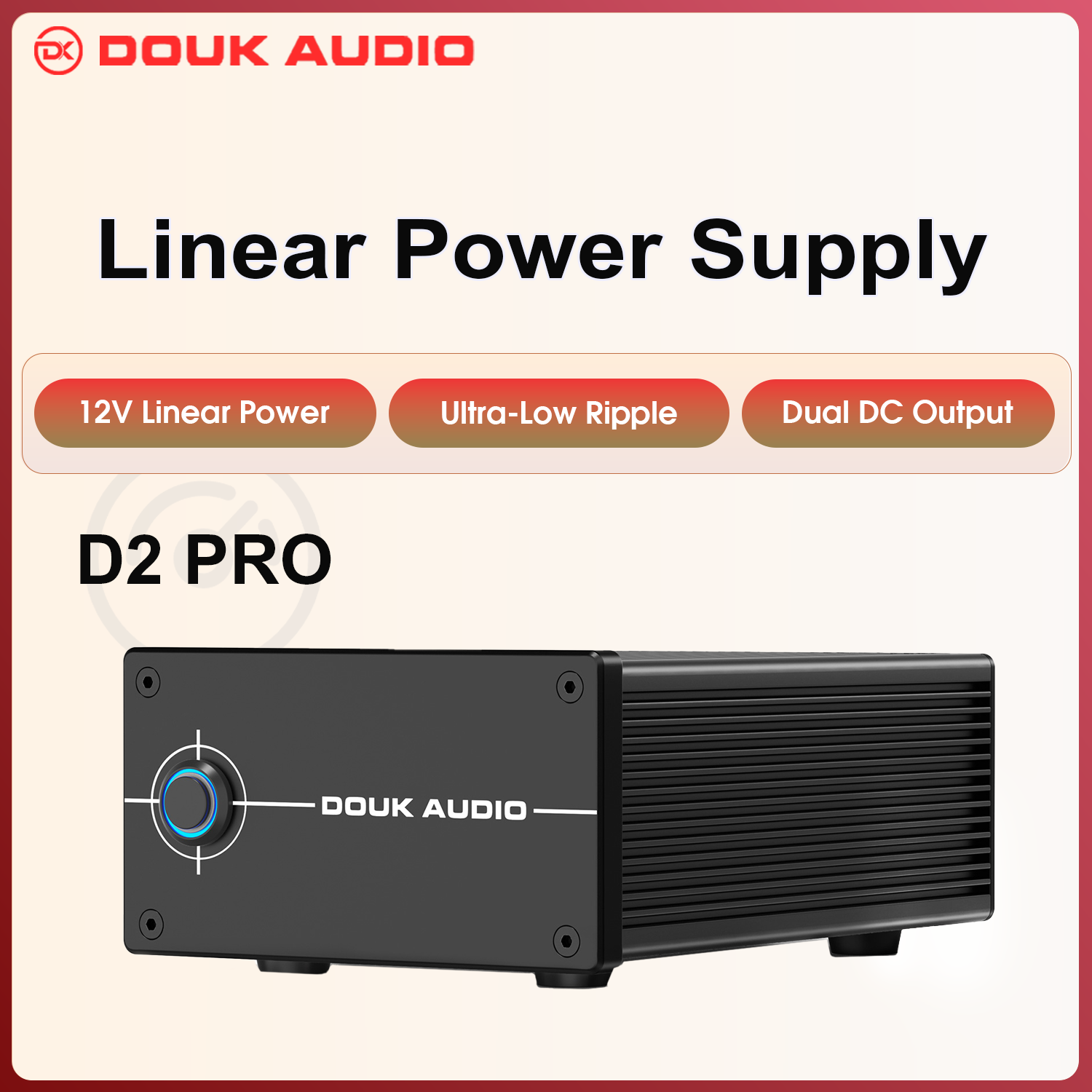 Audio Dac - Zasilacz liniowy Douk Audio DC 12V
