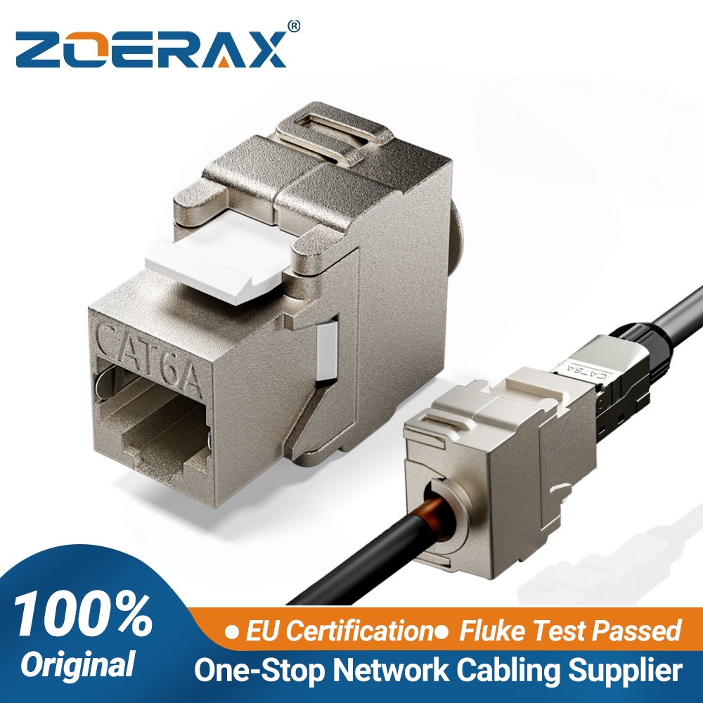 Rj45 Jack - Moduły Keystone ZoeRax, gniazda Keystone CAT6A