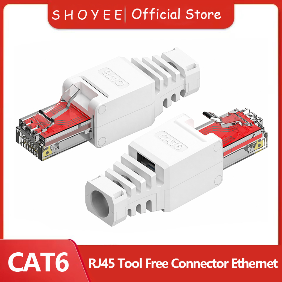 Rj45 Jack - Złącza Gigabit RJ45 CAT6 bez użycia