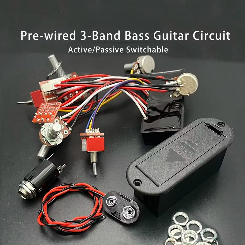 Passive Preamp - Gotowy obwód do gitary basowej z
