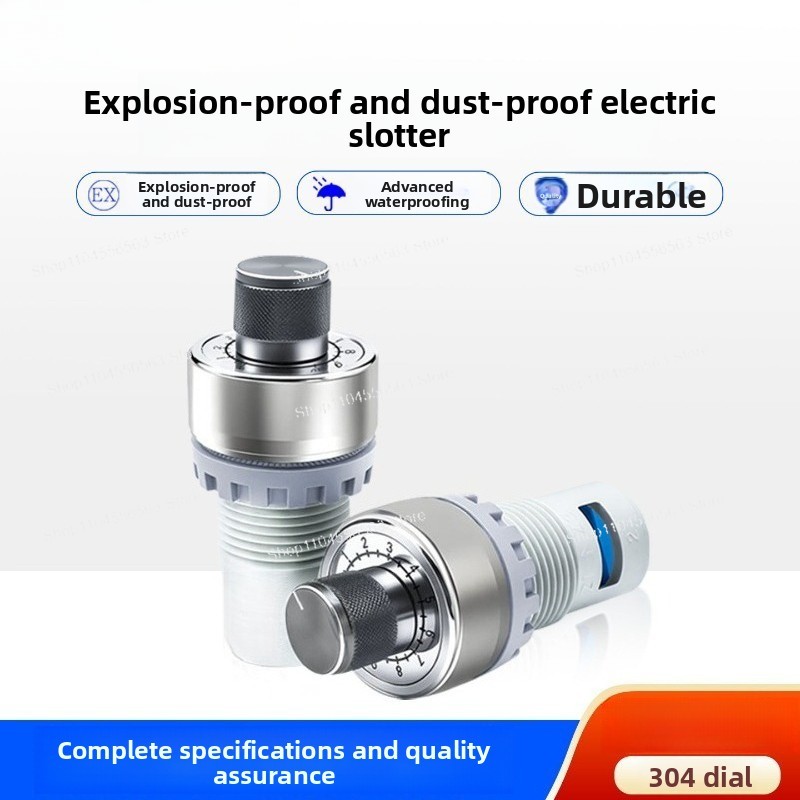 Potentiometer 10K - Potencjometr 8055S, odporny na wybuchy i