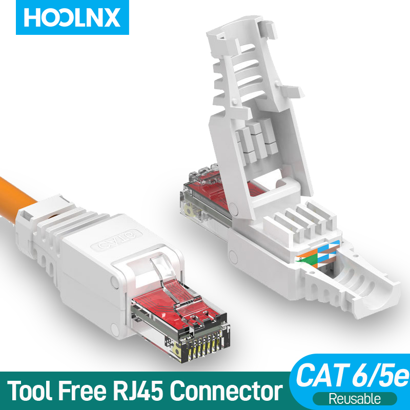 Rj45 Jack - Hoolnx Złącze RJ45 bez narzędzi, wtyczka