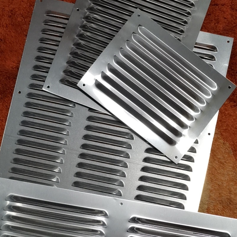 Ventilation Grille Aluminum - Więcej rozmiarów lekki Aluminium/304 Dziurkacz żaluzjowy