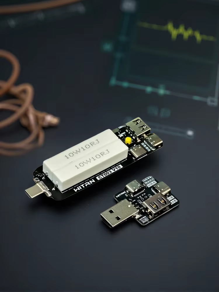 Dac Board - WITRN USB-C Elektroniczny Obciążnik Rezystancyjny, Wielofunkcyjna