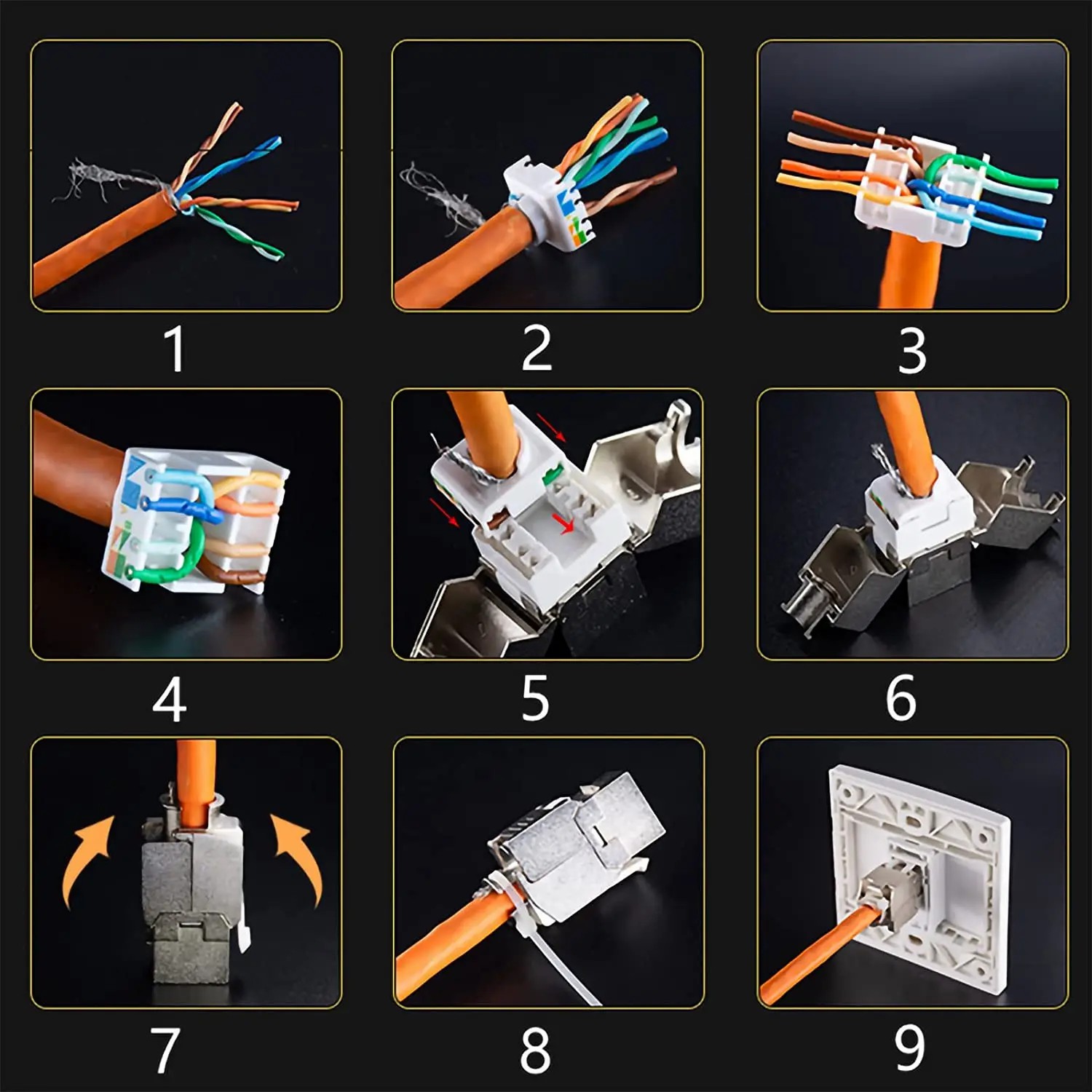 Natalink 10 szt. RJ45 Cat8 Cat – Rj45 Jack recenzja i cena