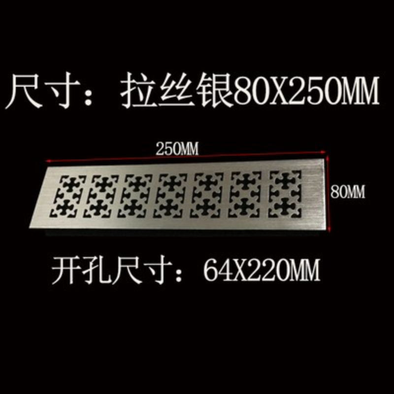 8cm kratka wentylacyjna Szerok – Ventilation Grille Aluminum recenzja i cena