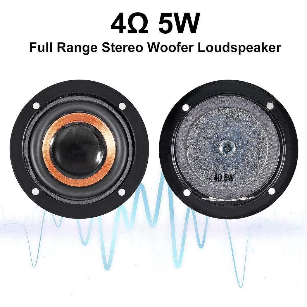 2 SZT. Głośniki 4 Ohm 5W, 63mm – Speaker Crossover recenzja i cena