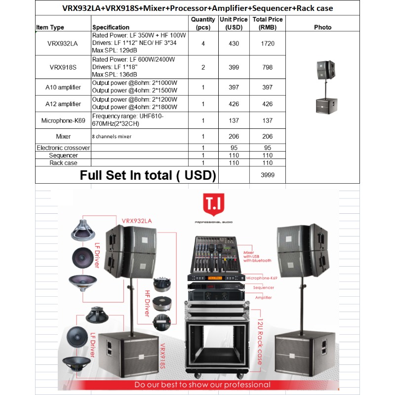 Zestaw 12-calowych dwupasmowyc – Full Range Speaker recenzja i cena