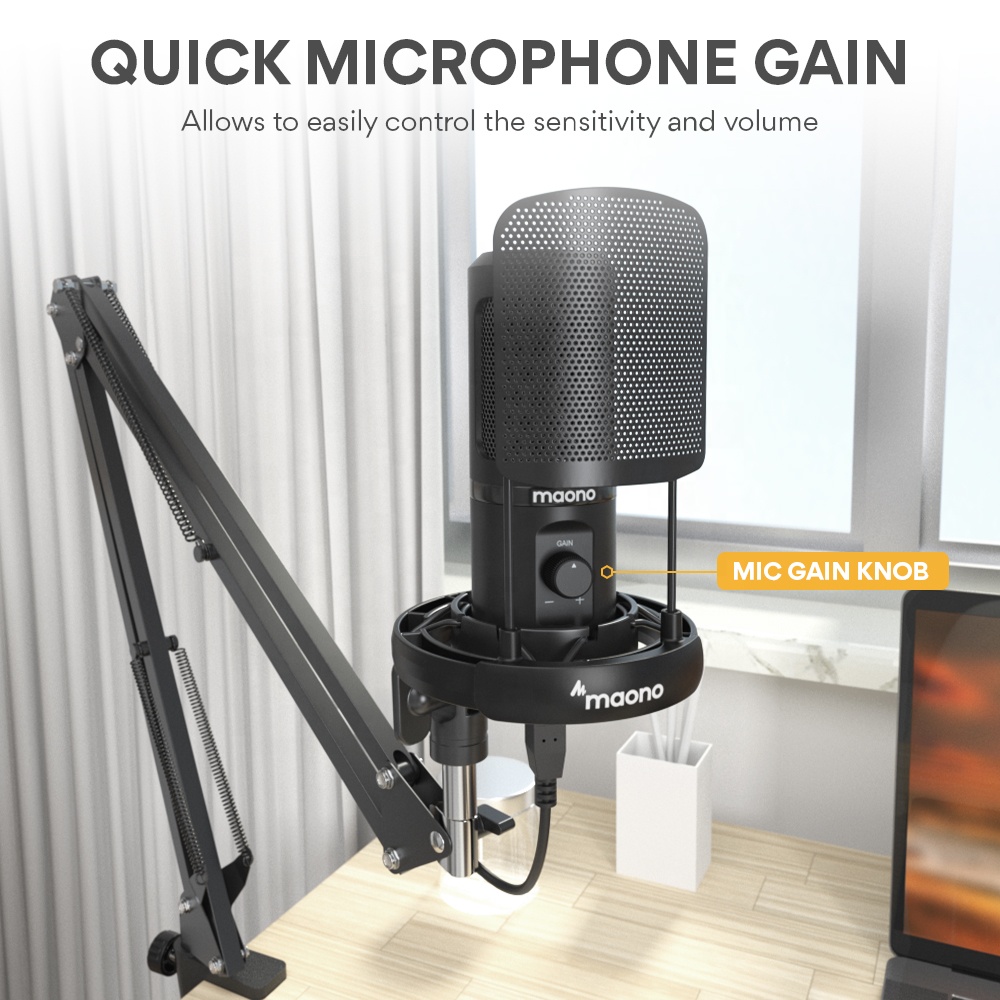 Profesjonalny zestaw mikrofono – Condenser Microphone Kit recenzja i cena