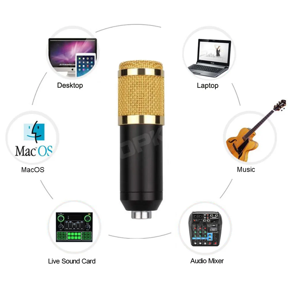 Profesjonalny mikrofon pojemno – Condenser Microphone Kit recenzja i cena