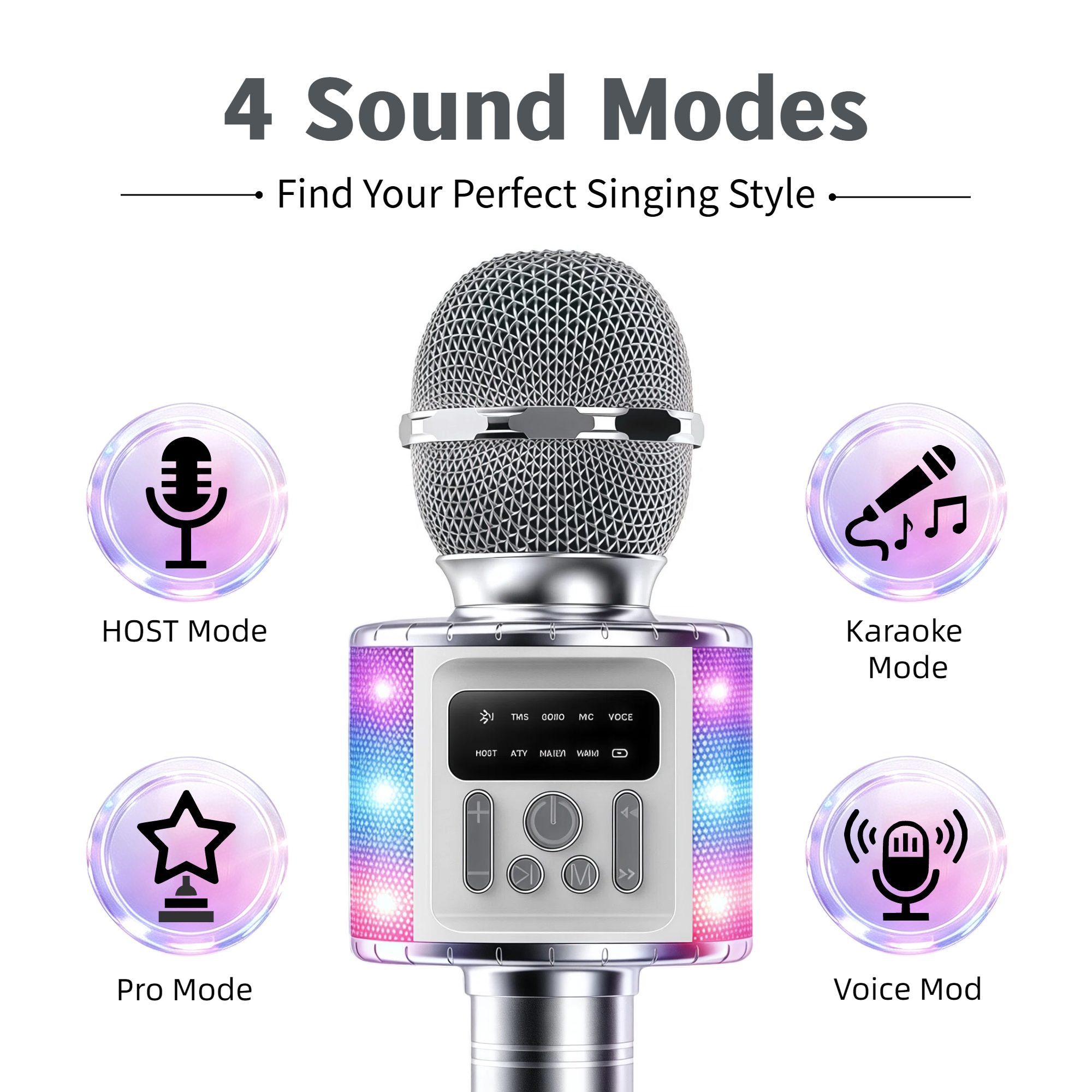 Mikrofon karaoke na Halloween, – Condenser Microphone Kit recenzja i cena