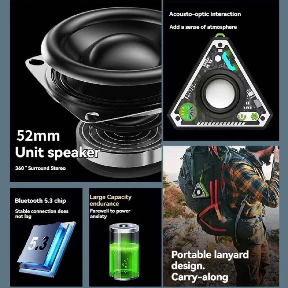 Mini Cool Mecha Głośnik Blueto – Full Range Speaker recenzja i cena