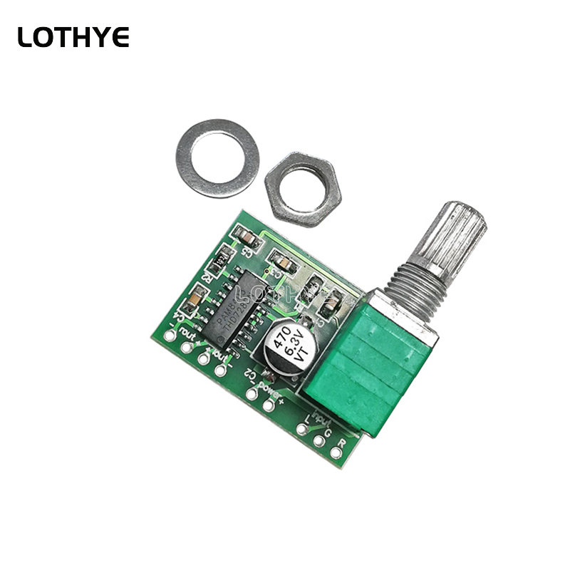 PAM8403 Mini DC 5V 2-kanałowy  – Volume Control Board recenzja i cena
