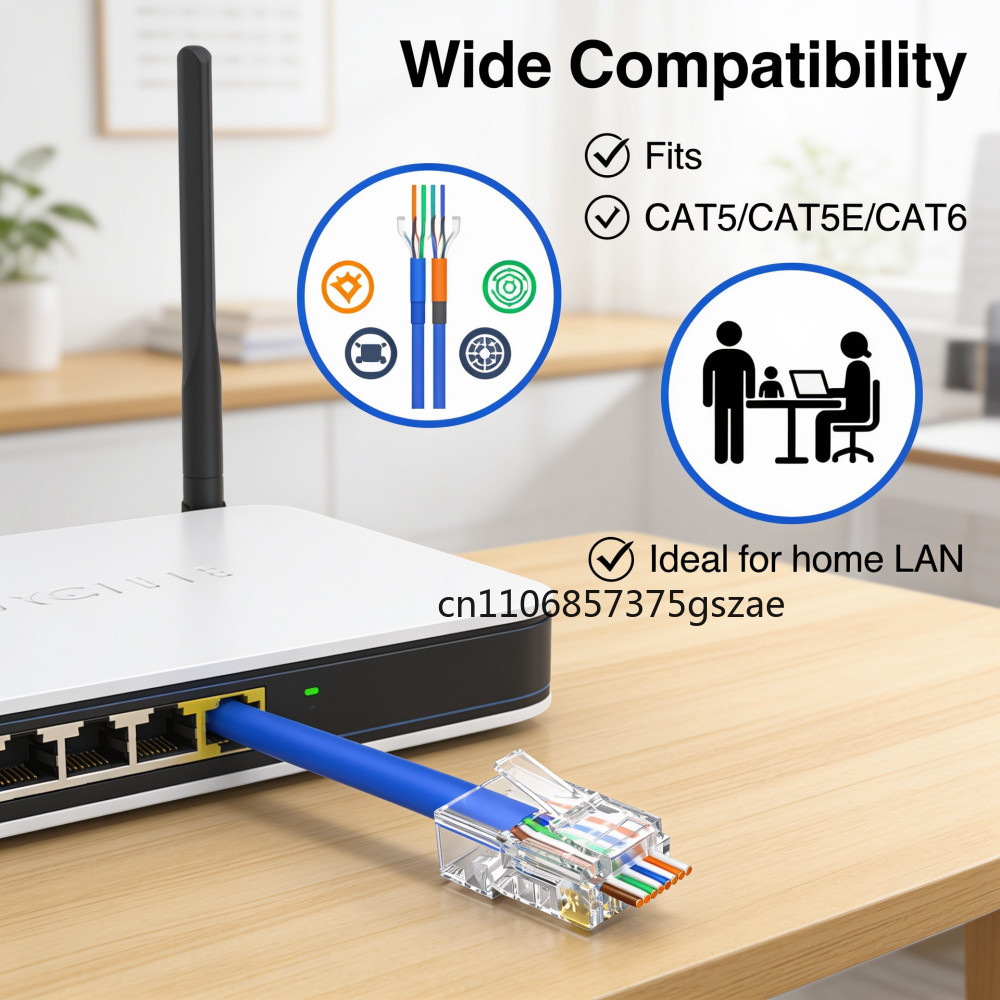10/50/100 SZT. Złącze RJ45 CAT – Rj45 Jack recenzja i cena