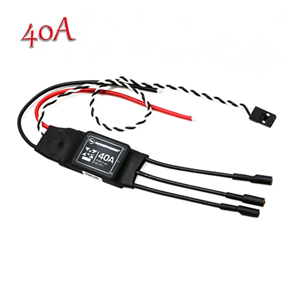 XRotor Hobbywing 20A 40A – bez – Rca Cable recenzja i cena