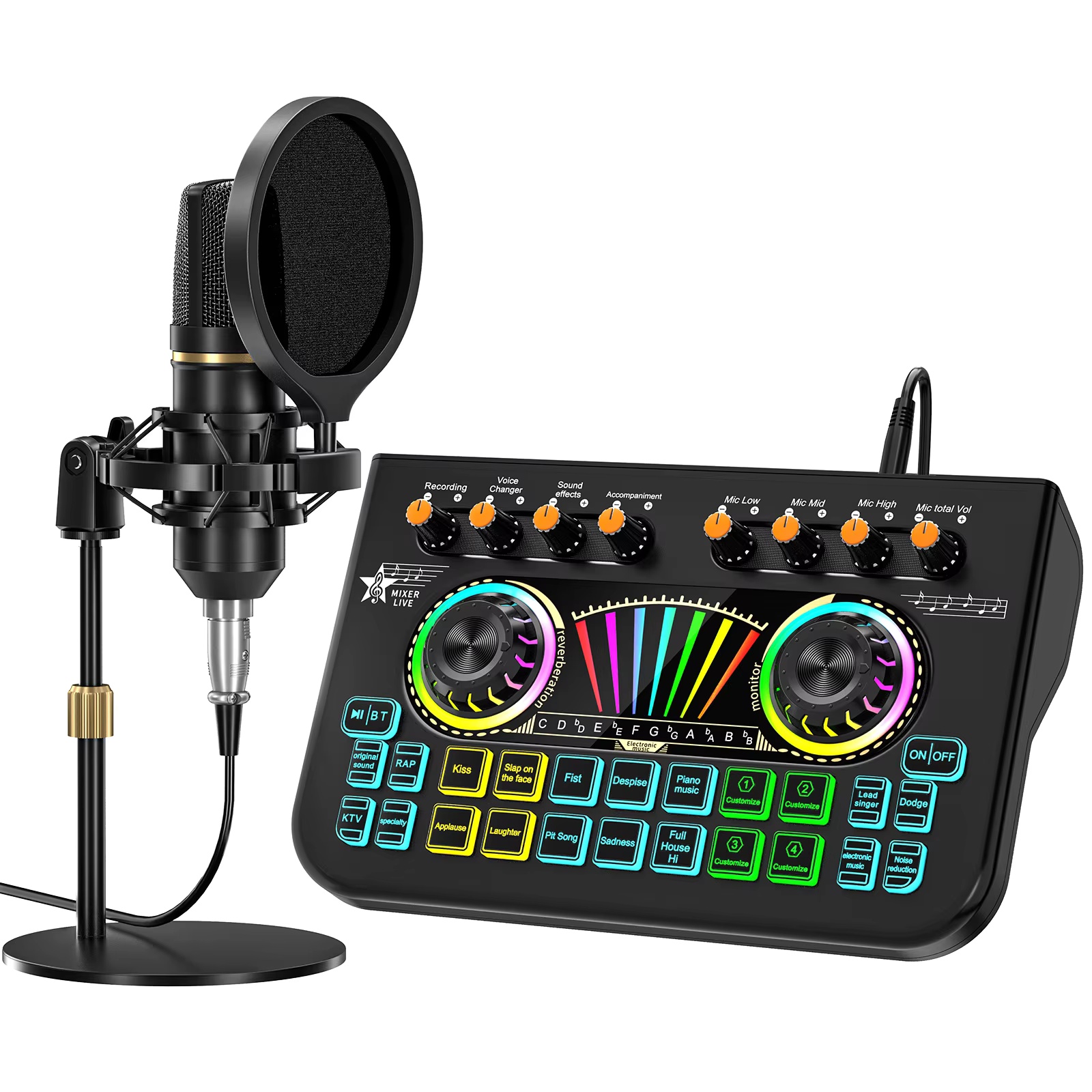 Zestaw mikrofonowy Tenlamp X3  – Condenser Microphone Kit recenzja i cena